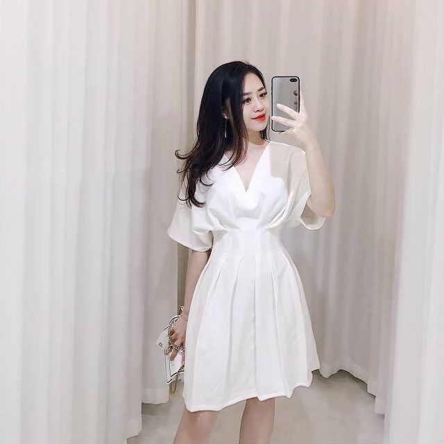 Office Ladies solid Dresses Women good shape slim fashion elegant