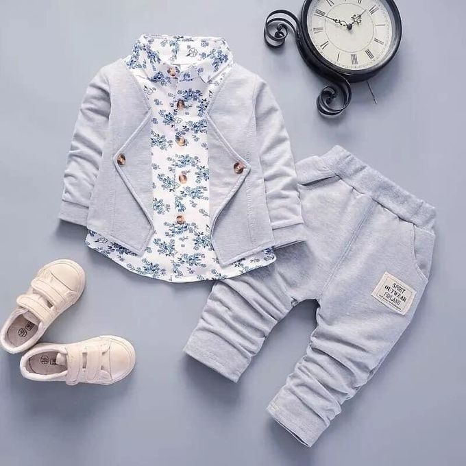 Buy 2019 Summer Boy Short Sleeve Set Kids Clothing Baby Boy Cute