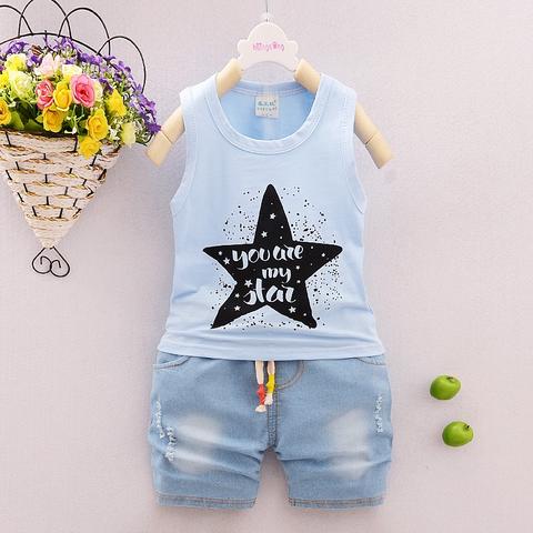 Baby boy clothes Sets Kids T-shirt Sets Baby girl clothes 1-7 years